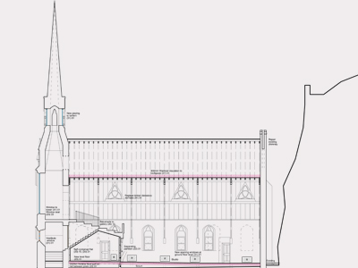 Gaelic Free Church Drawing